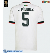 Fotballdrakt Herre Mexico Johan Vasquez #5 Bortedrakt VM 2026 Kortermet